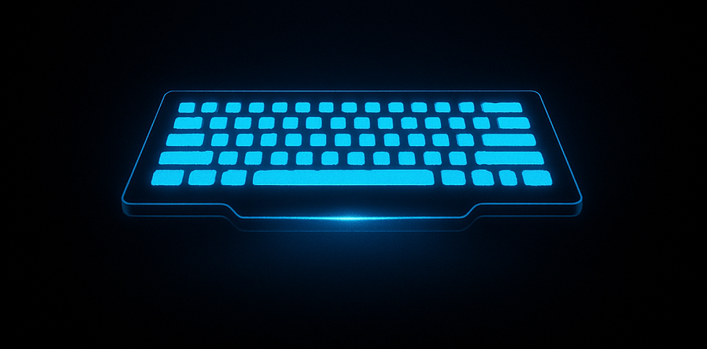 Glowing TRON Keyboard